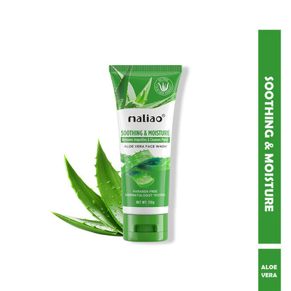Maliao® Soothing Aloe Vera Face Wash – Gentle Cleanser. maliao.pk