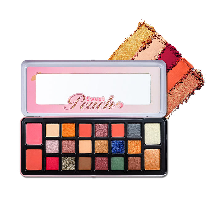 Maliao® Sweet Peach Eyeshadow Palette – Warm Glow