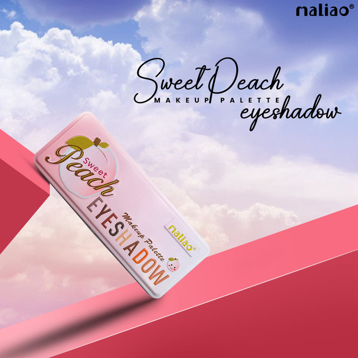 Maliao® Sweet Peach Eyeshadow Palette – Warm Glow