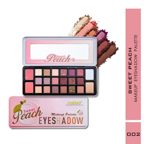 Maliao® Sweet Peach Eyeshadow Palette – Warm Glow