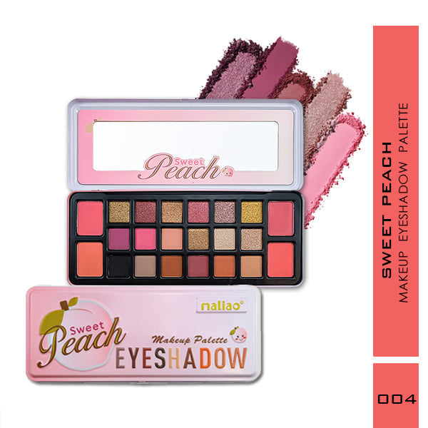 Maliao® Sweet Peach Eyeshadow Palette – Warm Glow