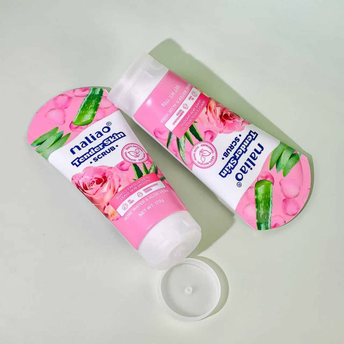 Maliao® Tender Skin Scrub – Gentle Exfoliating Face Scrub for Soft, Smooth Skin