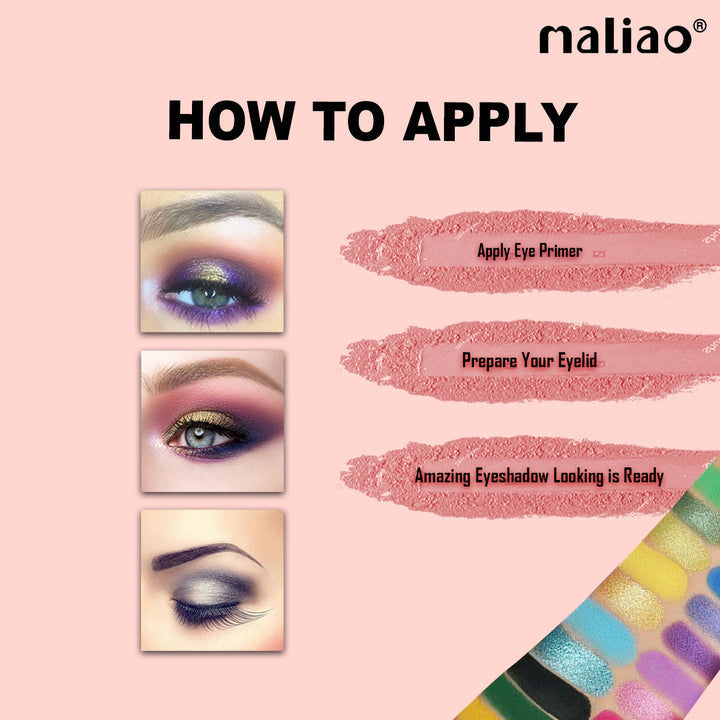 Maliao® Terraced Makeup Palette 56 Colors – Pro Kit