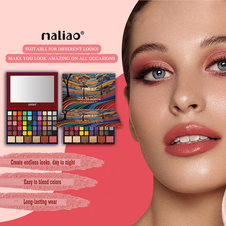 Maliao® Terraced Makeup Palette 56 Colors – Pro Kit
