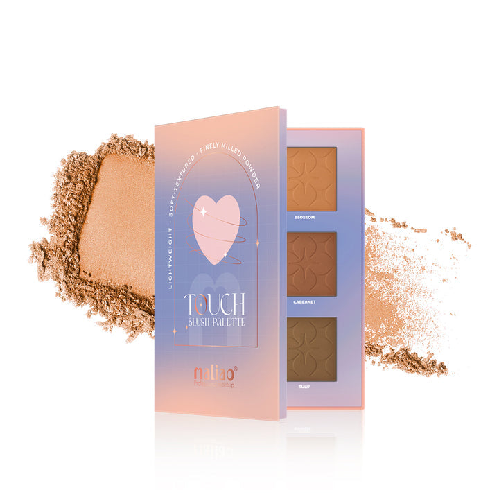 Maliao® Touch Blush Palette – Soft Glow Cheek Colors