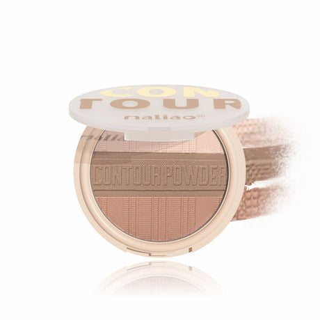 Maliao® Tricolor Contour Powder – Sculpt & Highlight. maliao.pk