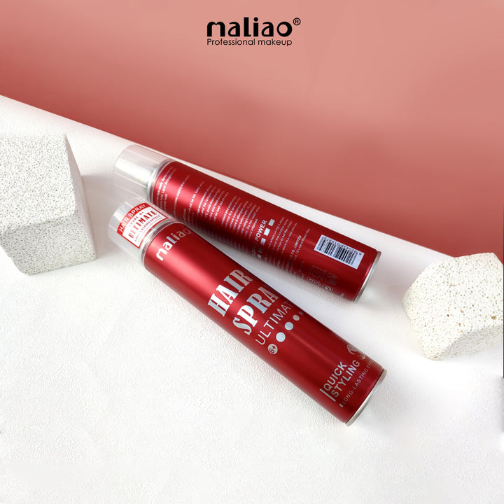 Maliao® Ultimate Hair Spray 420ml – Strong Hold Styling. maliao.pk