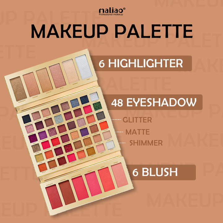 Maliao® Ultimate Makeup Palette 60 Colors. maliao.pk