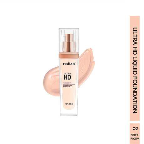 Maliao® Ultra HD Liquid Foundation – Flawless Finish