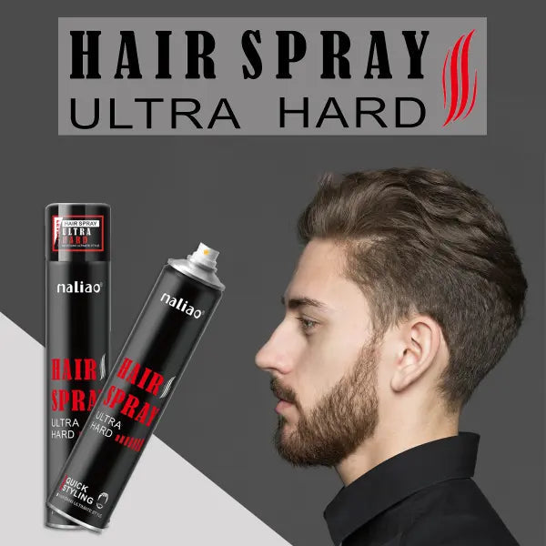 Maliao® Ultra Hard Hair Spray Level 7 – 420ml Strong Hold. maliao.pk
