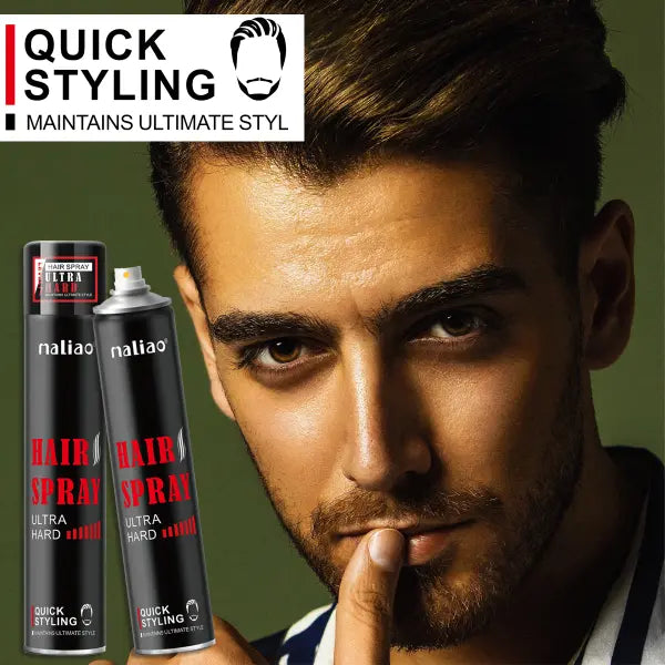 Maliao® Ultra Hard Hair Spray Level 7 – 420ml Strong Hold. maliao.pk