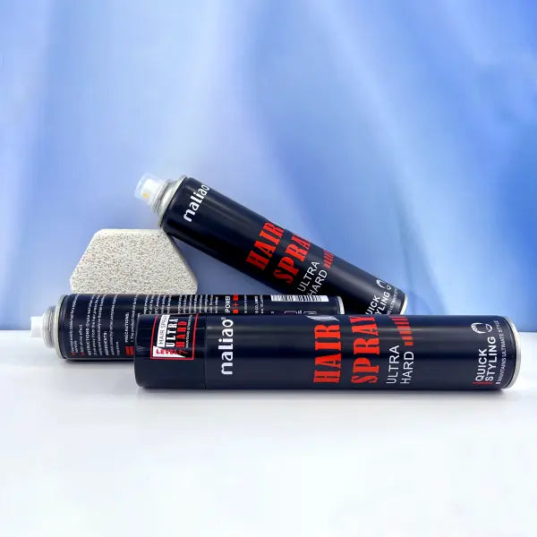 Maliao® Ultra Hard Hair Spray Level 7 – 420ml Strong Hold. maliao.pk