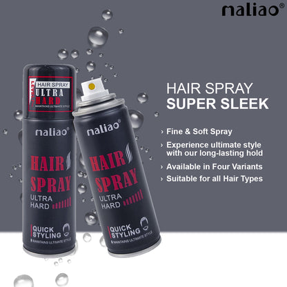 Maliao® Ultra Hard Hair Spray Level 7 – Long Hold. maliao.pk