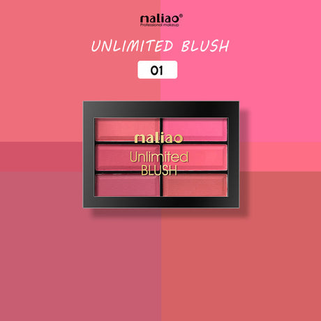 Maliao® Unlimited Blush Palette – Matte & Metallic