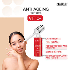 Maliao VIT C+ Anti Ageing Night Serum