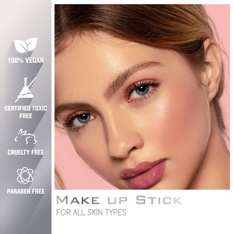 Maliao® Velvet Blush Stick – Creamy Glow Finish