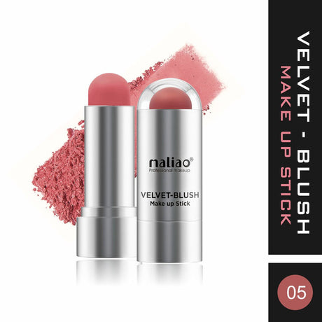 Maliao® Velvet Blush Stick – Creamy Glow Finish