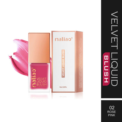 Maliao® Velvet Liquid Blush – Long-Lasting Glow