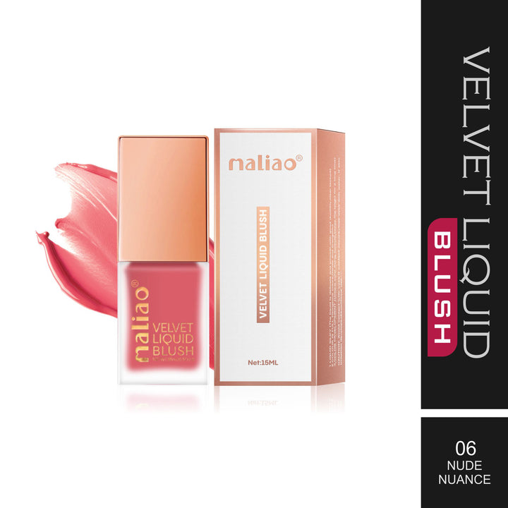 Maliao® Velvet Liquid Blush – Long-Lasting Glow