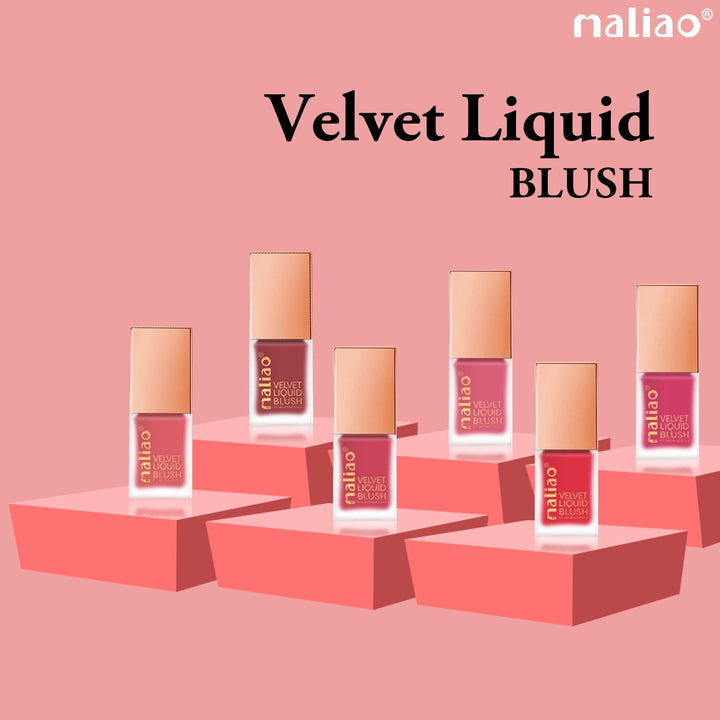 Maliao® Velvet Liquid Blush – Long-Lasting Glow