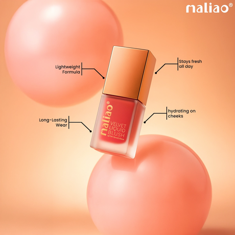 Maliao® Velvet Liquid Blush – Long-Lasting Glow