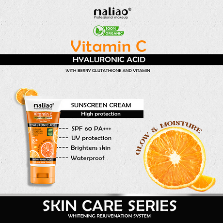 Maliao® Vitamin C Skincare Set with Hyaluronic Acid. maliao.pk