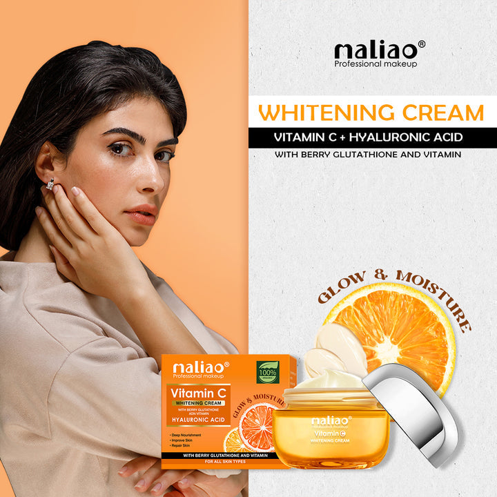 Maliao® Vitamin C Whitening Cream Glow Boosting. maliao.pk