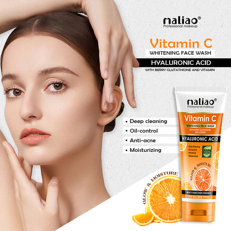 Maliao®  Vitamin C Whitening Face Wash. maliao.pk