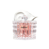 Clear plastic container with pink interior and 'maliao' branding on a white background. maliao.pk
