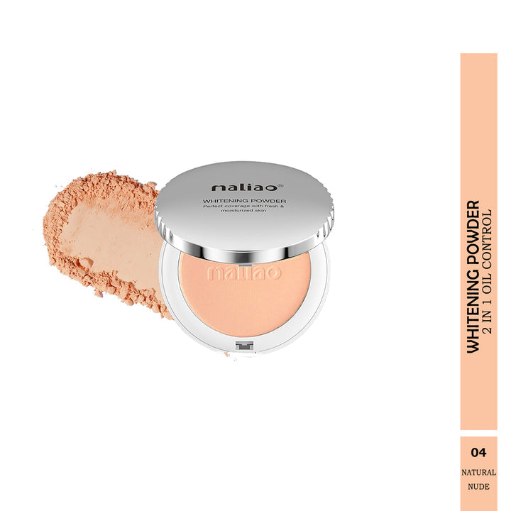 Maliao® Whitening Powder 2-in-1 Oil Control Compact. maliao.pk