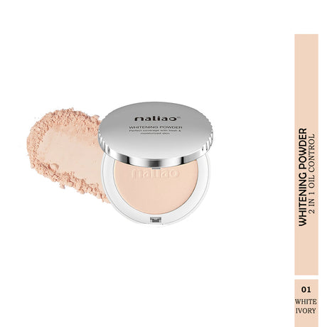 Maliao® Whitening Powder 2-in-1 Oil Control Compact. maliao.pk