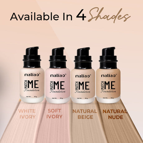 Maliao® Match Me Foundation – Natural Skin Finish
