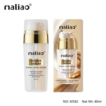 Maliao® Double Serum SPF 30 – Hydric + Lipidic Age-Defying Renew & Repair Serum