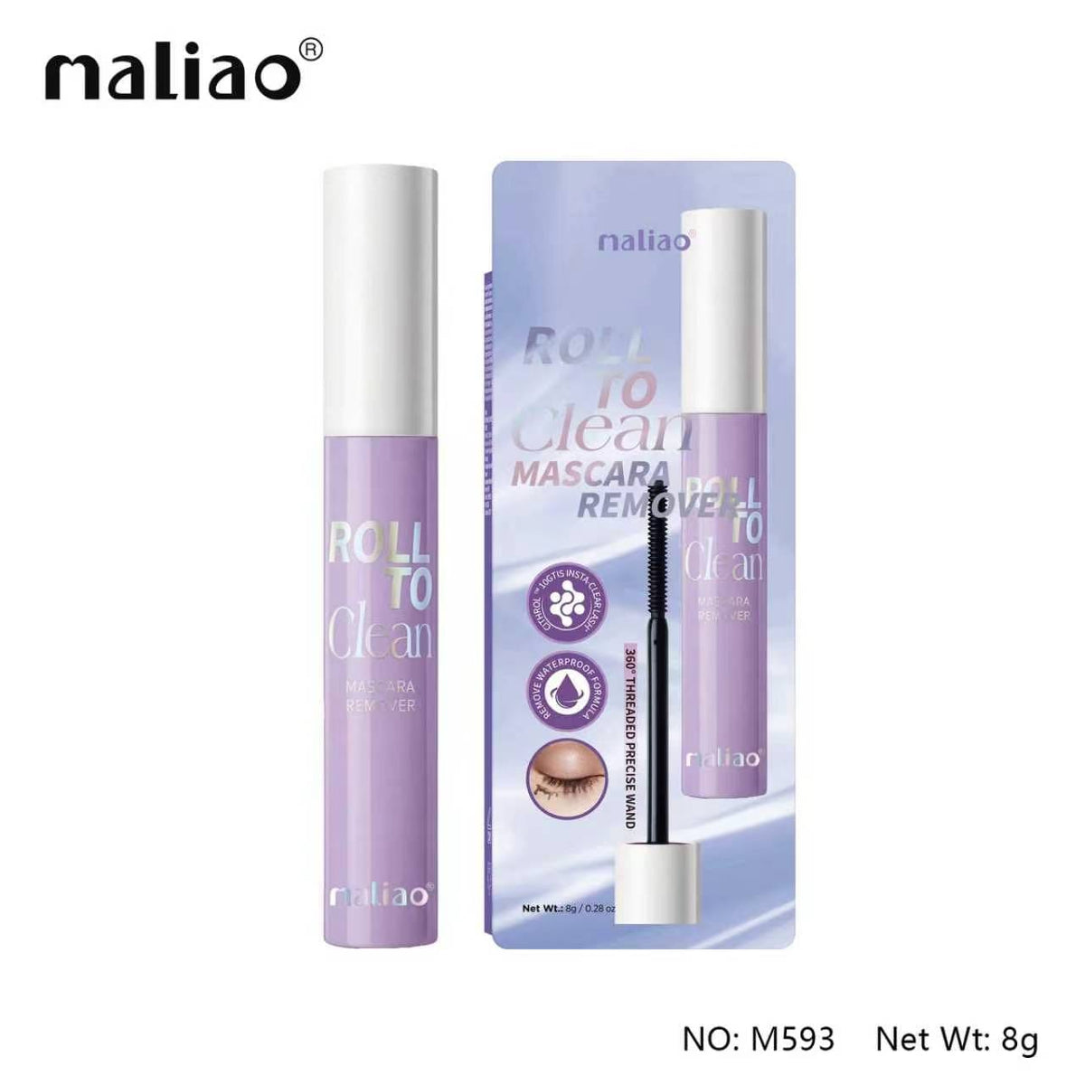 Maliao® Roll To Clean Mascara Remover – Gentle Waterproof Eye Makeup Remover
