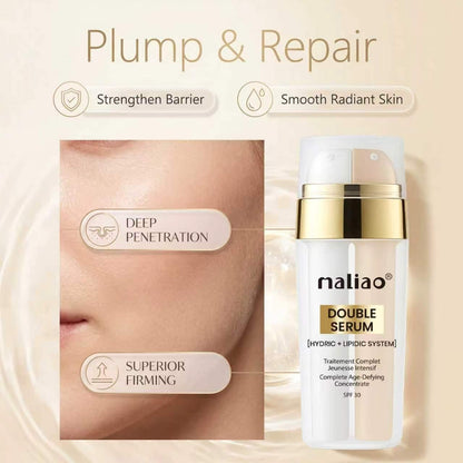 Maliao® Double Serum SPF 30 – Hydric + Lipidic Age-Defying Renew & Repair Serum