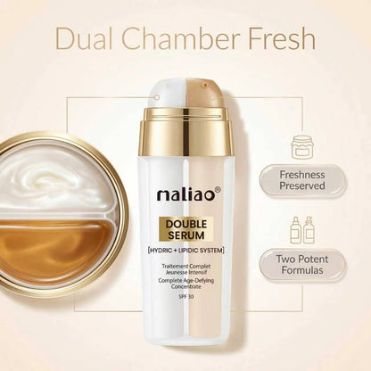 Maliao® Double Serum SPF 30 – Hydric + Lipidic Age-Defying Renew & Repair Serum