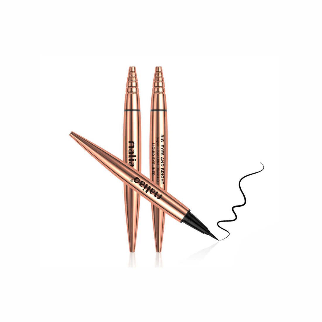 Maliao® Big Eyes & Bright Liquid Eyeliner – Ultra Black Waterproof