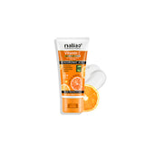 Maliao Vitamin C skincare cream with orange slices on a white background maliao.pk