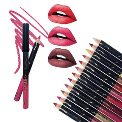 Maliao Premium Quality Eye & Lip Jumbo Pencils 12pcs set