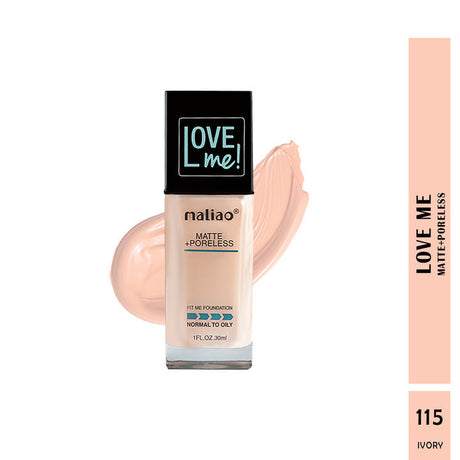 Maliao Love Me Matte + Poreless Foundation