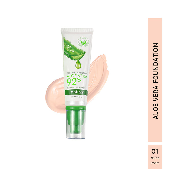 Maliao Aloe Vera 92% Soothing & Moisture Whitening Foundation