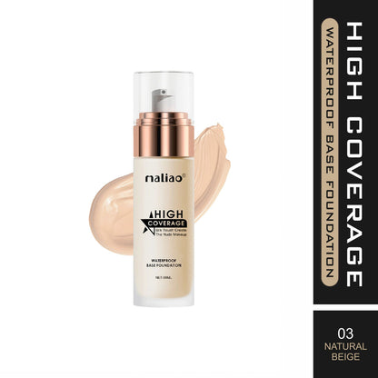Maliao® High Coverage Foundation – Waterproof Base