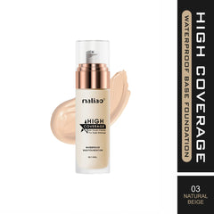 Maliao High Coverage Waterproof Base Foundation - Flawless All-Day Wear